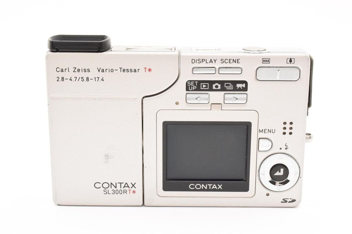 Contax SL300R T Silver 3.1MP Compact Digital Camera Japan 2502909