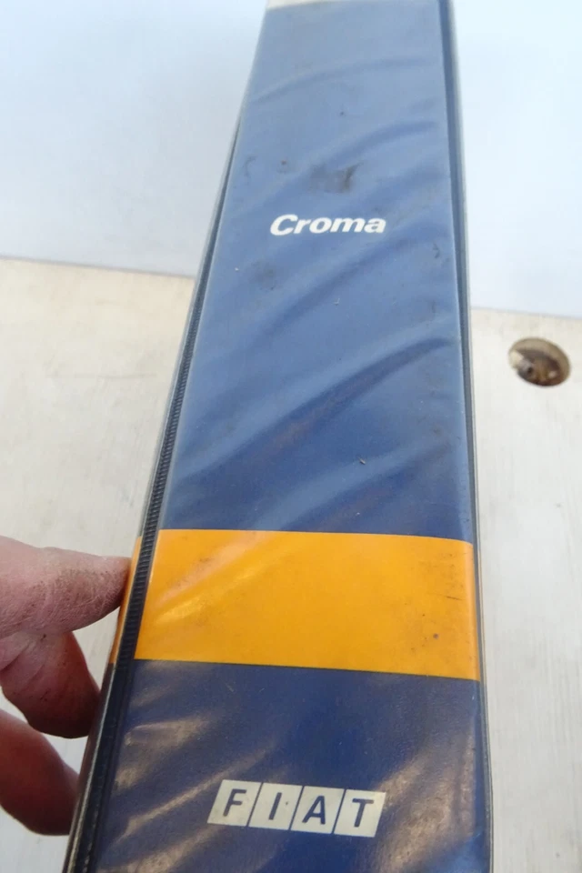 manuale officina Fiat Croma 1986 Motore cambio catalogo assistenza tecnica - Immagine 3 di 4