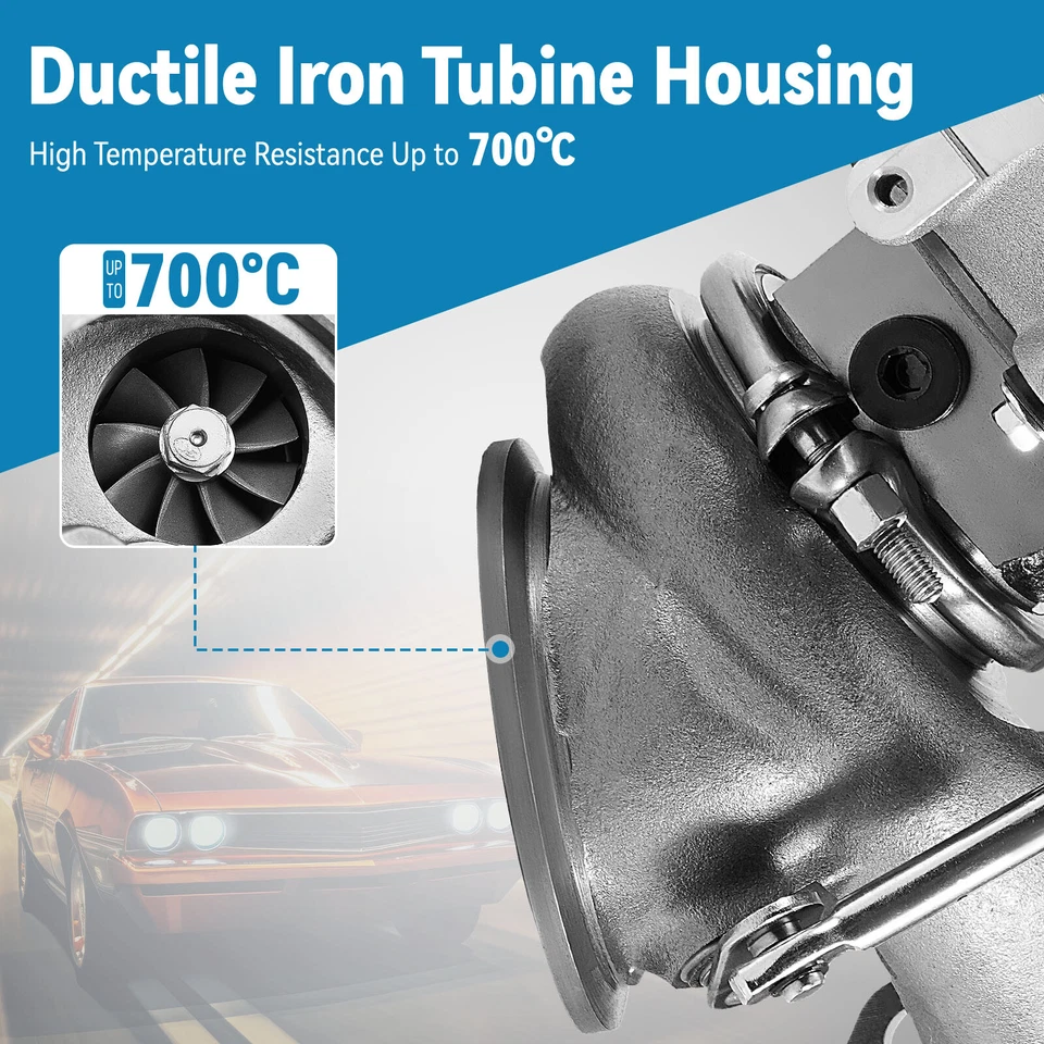 Cargador turbo para Chevrolet Chevy Cruze Sonic Trax Buick Encore 55565353 1,4 L Foto 4 de 4