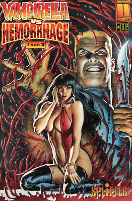 Auswahl: VAMPIRELLA - PANTHA - HEMORRHAGE - SPLITTER COMICS - DE