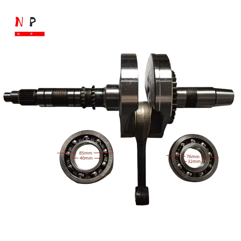 13100-HR3-A40 PARA CIGÜEÑAL Y COJINETE HONDA TRX420 500 520 SXS500 13000-HR5-CC0 Foto 2 de 4