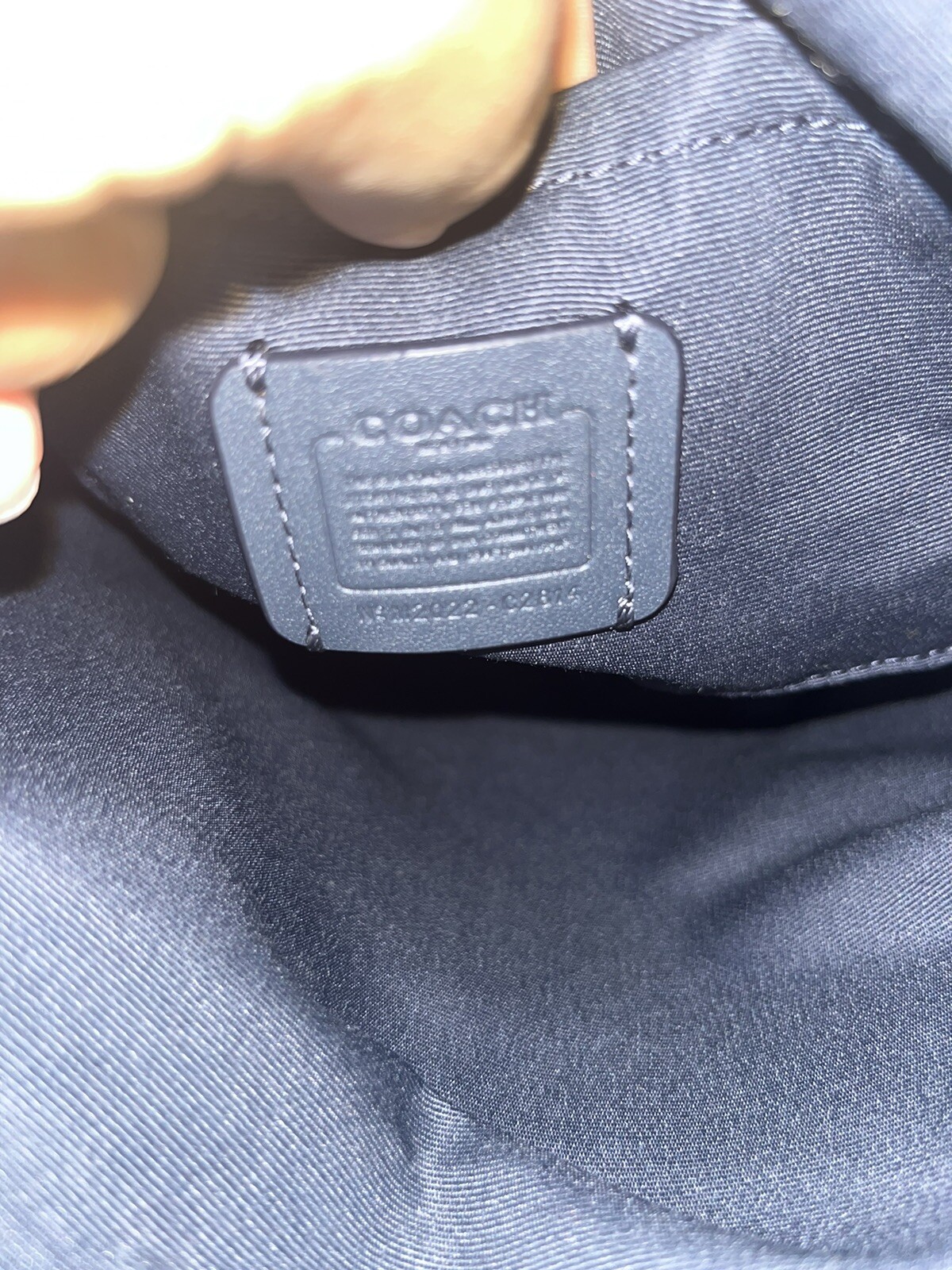 Coach Addie Pebble Teal Crossbody Gem