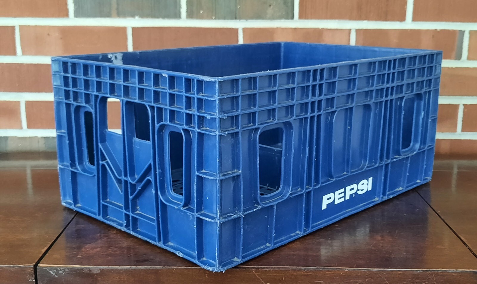 Vintage Blue Plastic Pepsi Crate Rare Style 19 x 13 x 8.5 inches eBay