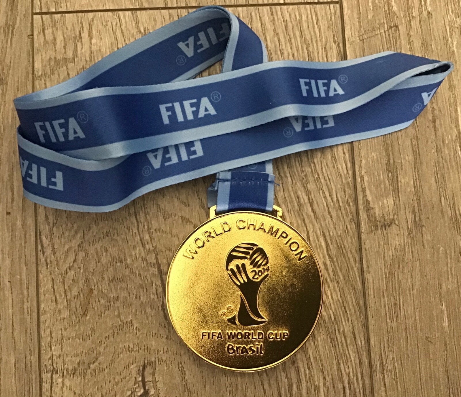 2014/2018/2019/2020/2021 FIFA  World Cup Gold/Silver  Medal Solid Heavy