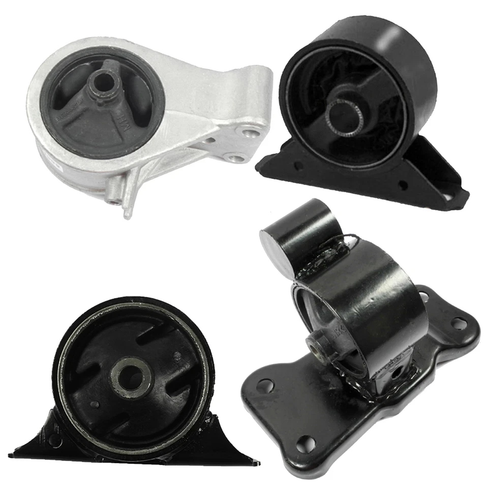 Se adapta a Mitsubishi Mirage DE 1999-02 cupé 1,5 L tracción delantera 4 piezas motor y montaje de transmisión Foto 2 de 4