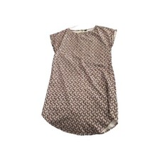 Shein Tan And Black Sleeveless Dress Size 4