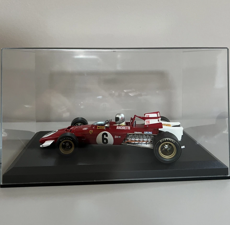 EXOTO FERRARI 312 B 1971 F1 MARIO ANDRETTI #6 97061 MIB 1:18 - Immagine 3 di 4