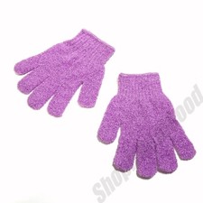 Bath Gloves Exfoliating Spa Shower Soap Clean Hygiene Body Scrub Loofah Massage