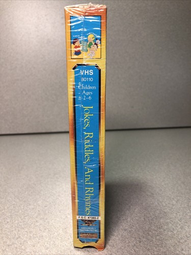 RARE Little People Video Jokes, Riddles, And Rhymes VHS TAPE ONLY - Imagen 3 de 9
