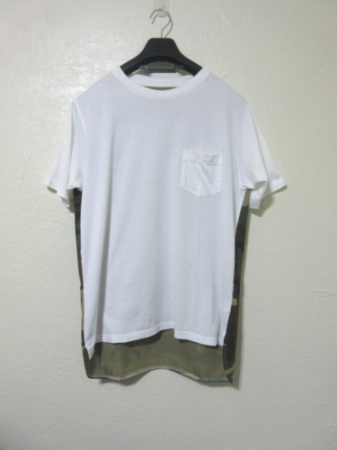 SOPHNET White Camouflage Camo Crewnck T-Shirt - Medium