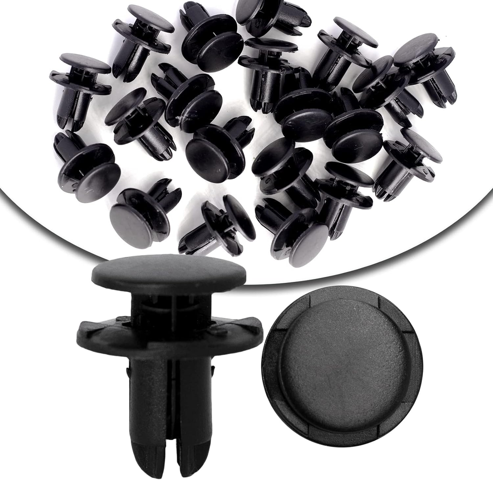 20pcs Bumper Engine Under Cover Fender Liner Fastener Push-Type Retainer Clip Co