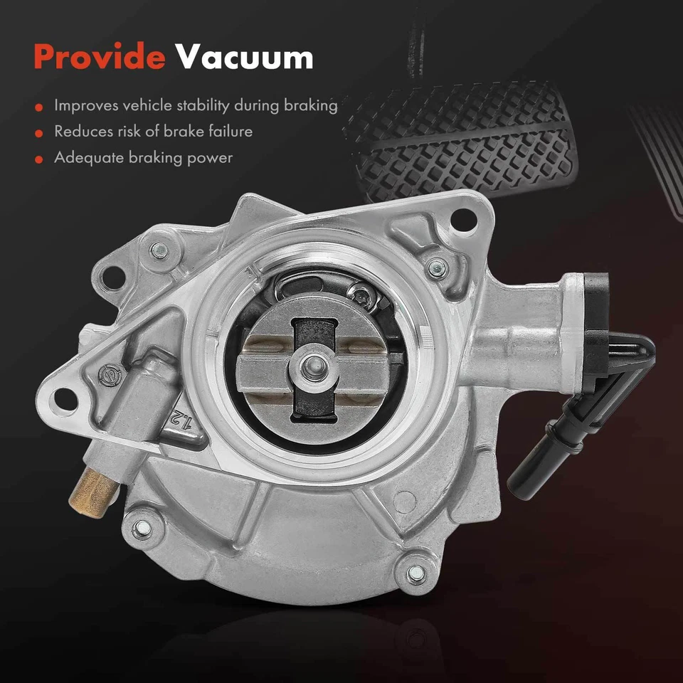 Bomba de vacío con sello para BMW 118i F21 320i F30 2012 2013 2014 2015 L4 1,6 L 2,0 L Foto 4 de 4