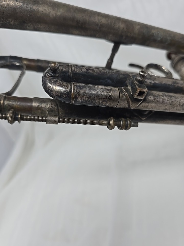 Vintage ELKHART PanAmerican 76821 Trumpet w/ Vincent Bach 101/2 CW