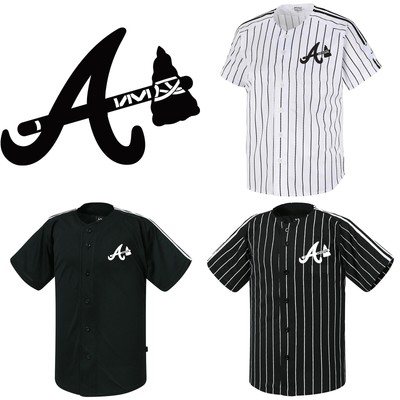 black atlanta braves jersey