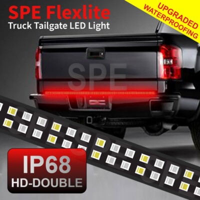 Brake, Turn Signal, Reverse Backup L.K.Y Tailgate Light Bar Strip No Drill Tail Light Bar for Most Trucks Trailer Pickup Jeep Ford etc 60 LED Truck Tailgate Bar Waterproof Brake, Turn Signal, Reverse Backup L.K.Y Tailgate Light Bar Strip No Drill Tail Light Bar for Most Trucks Trailer Pickup Jeep Ford etc 60 LED Truck Tailgate Bar Waterproof
