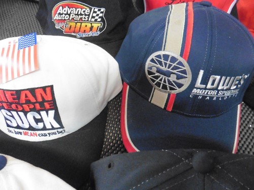 vtg 12 lot Nascar caps hats Pennzoil Steve Park Mopar Shultz snap bk Goodwrench - Picture 3 of 9