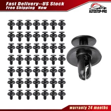 50Pcs Bumper Push Retainer Clips for Mitsubishi Subaru MR288150 909130013
