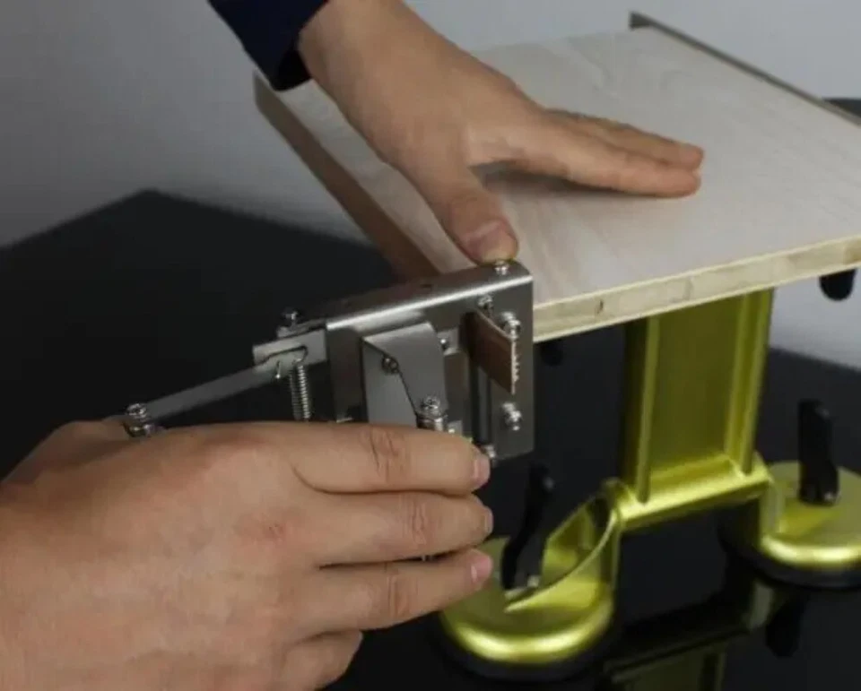 M0C55 Stainless Steel Portable Edge Banding Edge Trimmer End Cutter Cutting - Image 2 of 4