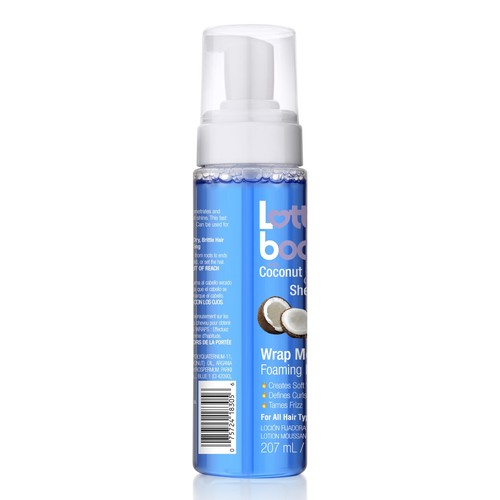 Lottabody Coconut Oil and Shea Wrap Me Foaming Curl Mousse Creates Soft Wrap... - Picture 7 of 8