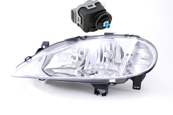 Scheinwerfer Passend FüR Renault Megane I 03/99- 08/03 H7 H1 Links M. Stellmotor-image