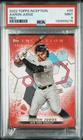 2022 Topps Inception Red #99 Aaron Judge /75 PSA 9
