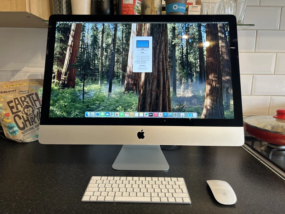 Apple iMac 27" 5K, i5 CPU, 32GB RAM, 2GB AMD GPU, 1TB NVME - macOS Sequoia 15 - Image 2 of 4