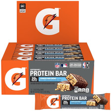 Whey Protein Bars Cookies & Crème 20g Protein 2.8oz Bars Pack of 12 15.95 per gallon