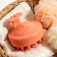 Soft Tip Scalp Massage Shampoo Brush Deep Clean Hair Scrubber Shower
