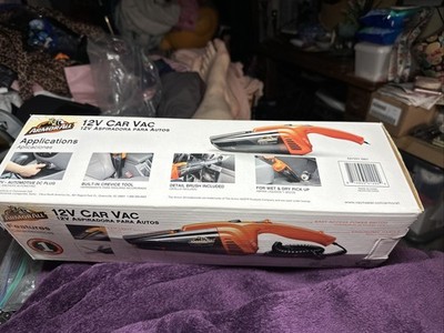 Armor All AA12V1 0901 Dry Car Vac with Original Attachments In Box
