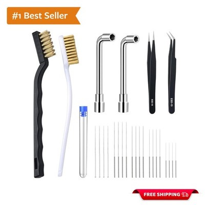 26-Piece 3D Printer Nozzle Maintenance Kit: Essential Tools for Peak Performance