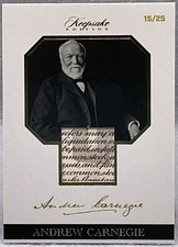 2023 Keepsake Historical Edition Andrew Carnegie Authentic Vintage Stock Relic