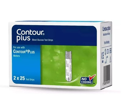 Contour Plus Test Strips Multicolor Pack of 6 300 Strips Count Free Shipping