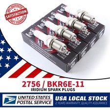 8pcs For Ngk 2756 Bkr6e-11 Iridium Spark Plugs For Suzuki Pontiac Isuzu Honda L4