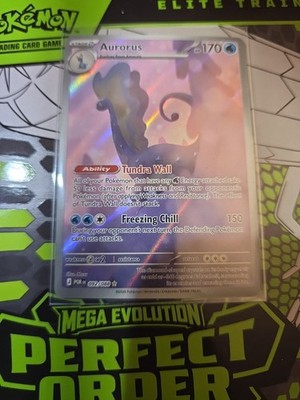 Pokémon Aurorus 092/088 Perfect Order Full Art Rare 