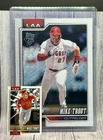 2026 Topps Series 1 Super Box Companion Card Variation #350 - Mike Trout
