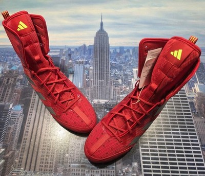adidas Box Hog 4 – Unisex Boxing Shoes Scarlet Silver JP9846 NEW adidas Originals Box Hog 4 JP9846 Better scarlet Silver  main image 4