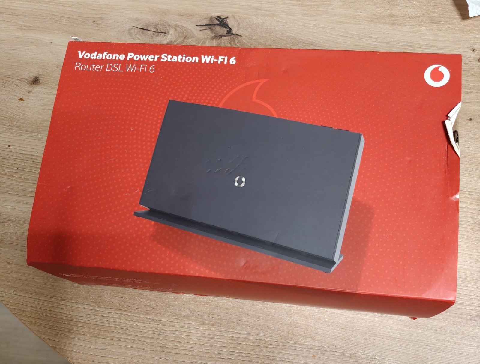 MODEM Vodafone Power Station Wi-Fi 6 Router DSL