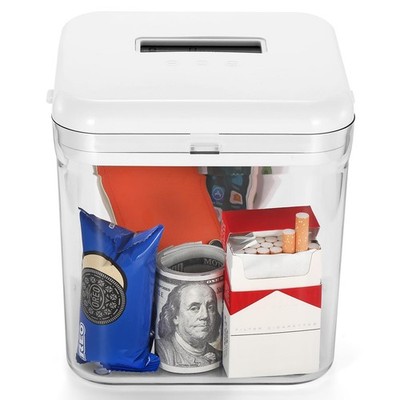 Timed Lock , Lock with Timer, Rechargeable Time Locking Container, 6.5''x 6.5...