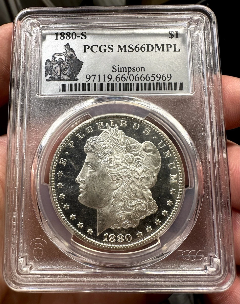 MS 66 Graded 1880 Year Morgan US Dollars (1878-1921) for sale | eBay