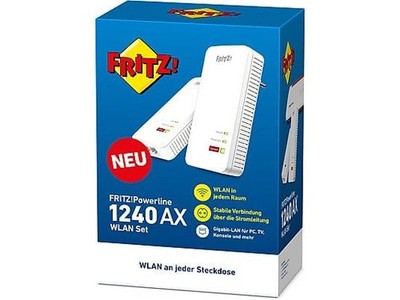 Brandnew AVM FRITZ!Powerline 1240AX set wifi6 Fritz - mesh