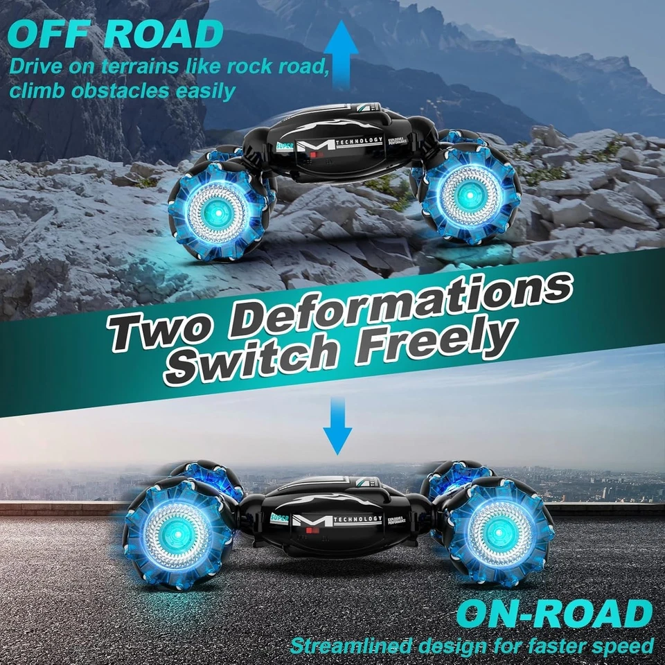 4WD Remote Control Car 360° Rotate Off-Road Drift - Image 4 of 4