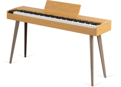 88 Touches Clavier Piano Numerique Electrique avec 3 Pedales et USB Midi Bois - Photo 1/4