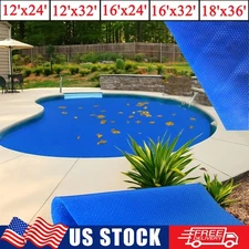 Rectangle Solar Pool Cover Blanket Heater Cover for Inground & Above Ground Pool
