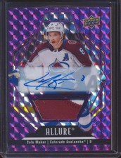 2022 UPPER DECK ALLURE CALE MAKAR 3 CLR PATCH JERSEY AUTO AUTOGRAPH /10!