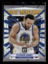 2023-24 Donruss Optic #17 Stephen Curry My House Holo Golden State Warriors