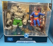 McFarlane DC Multiverse Superman VS. Doomsday Gold Label 2 Pack Brand New Sealed