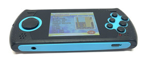 Sega Genesis Ultimate Portable Game Player Black And Blue Tested