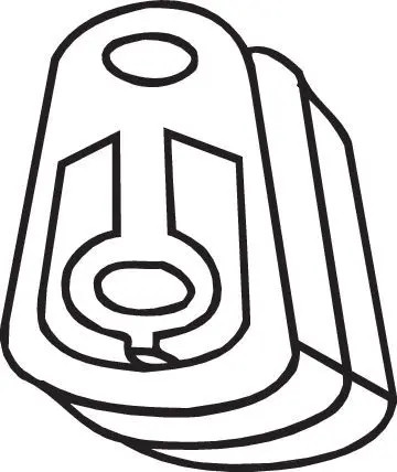 Fascetta silenziatore scarico 255-667 BOSAL