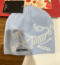 Arc'teryx Bird Head Toque Light Blue Beanie   Merino Wool Winter Hat NWT