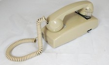 2554 Series No Dial Wall Phone Assembled in USA Ash